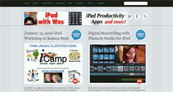 Desktop Screenshot of ipadwithwes.com